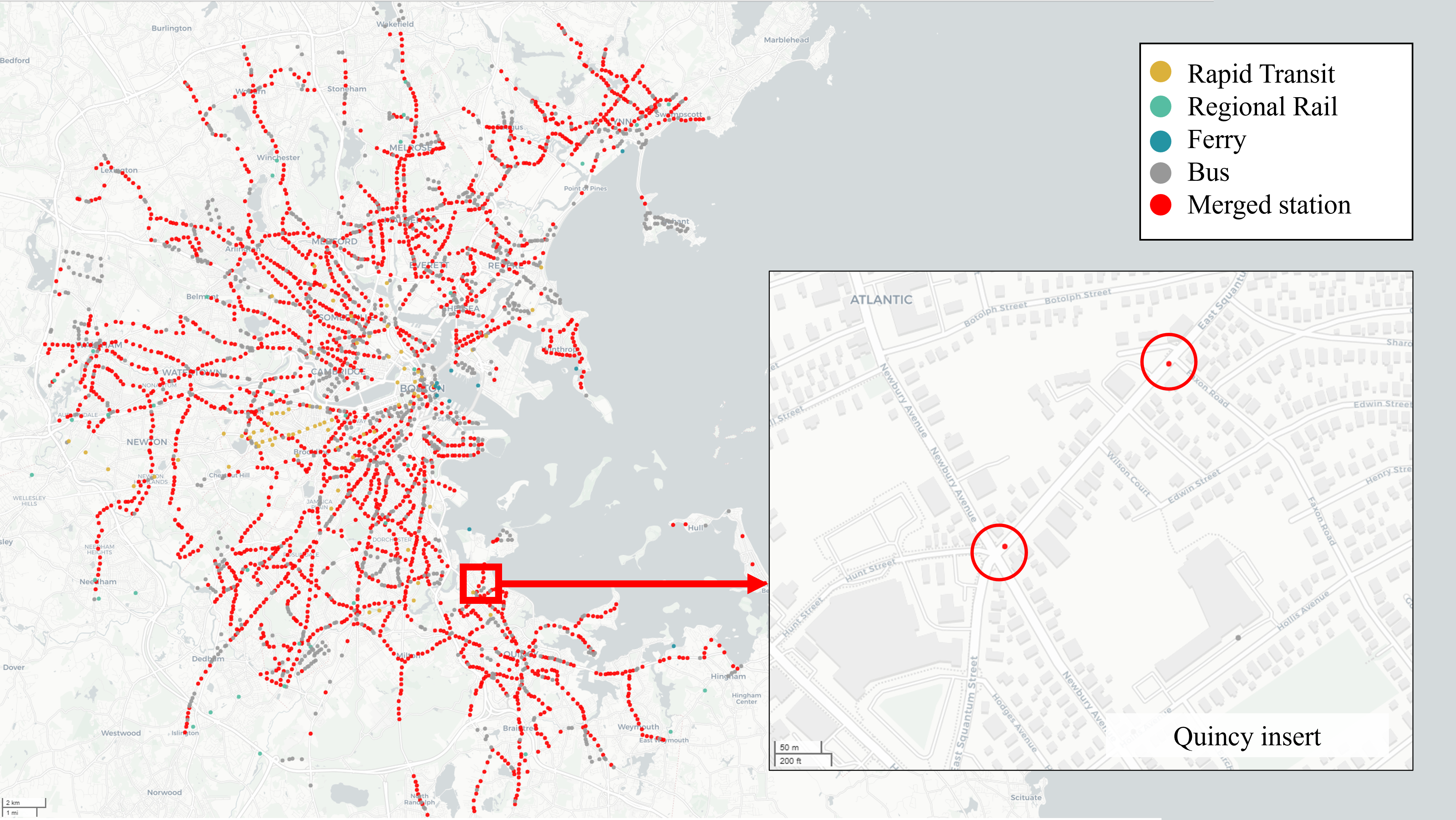 Final merged station map