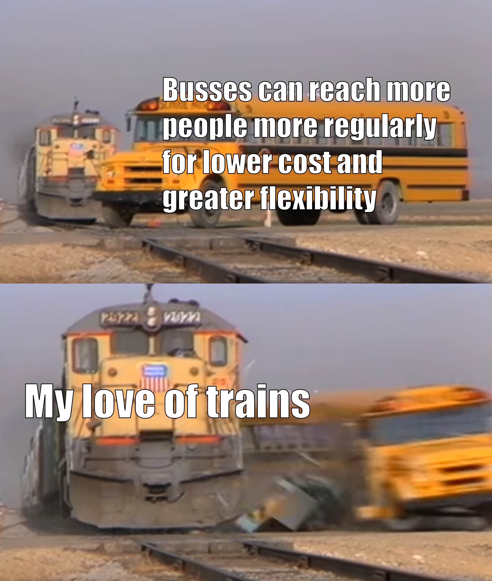 Why so many buses?